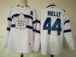 Adidas Morgan Rielly #44 Toronto Maple Leafs white hockey Jerseys