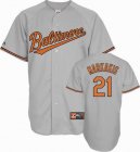 Baltimore Orioles Markakis Road 21# lightgray Jersey