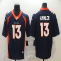 Denver Broncos #13 Hamler Nike blue Color Rush Limited Jersey