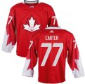 Canada 2016 World Cup #77 Jeff Carter red Hockey jerseys