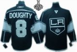 2014 stanley cup NHL Los Angeles Kings 8# DOUGHTY black jerseys