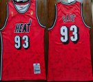 Miami Heat #93 Bape red 1993 nba Hardwood Classics Jerseys-HL