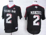 Texas A&M Aggies Johnny Manziel 2 black College Football Jerseys