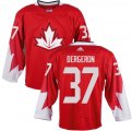 Canada 2016 World Cup #37 Patrice Bergeron red Hockey jerseys