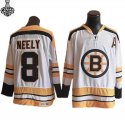 2013 NHL Stanley Cup Boston Bruins 8 NEELY white jersey