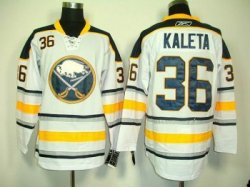 Buffalo Sabres 36 KALETA nhl white jersey