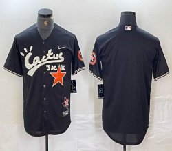 Nike Houston Astros blank black baseball Joint name -BD 05