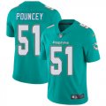 Miami Dolphins #51 Mike Pouncey Nike green Color Rush Limited Jerseys