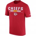 Kansas City Chiefs Nike Sideline Legend Staff Performance T-Shirt - Red