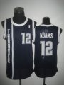 Oklahoma City 12 Steven Adams dark blue throwback NBA Jerseys