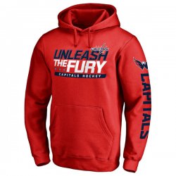 Men\'s Washington Capitals Red Hometown Collection Pullover Hoodie