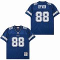 Dallas Cowboys #88 Michael Irvin Throwback Blue NFL Jersey-SG