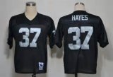 Reebok Oakland Raiders 37 Lester Hayes throwback black nfl jersey