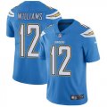 San Diego Chargers #12 Williams Nike skyblue Color Rush Limited Jersey