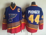 St. Louis Blues #44 Chris Pronger blue NHL Jerseys