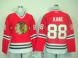 NHL Chicago Blackhawks 88 Patrick Kane Red women Jersey