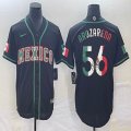 2023 World Cup Mexico #56 Randy Arozarena black majestic baseball jerseys 12