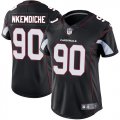 Women Cardinals #90 Robert Nkemdiche black nike Color Rush Limited Jersey