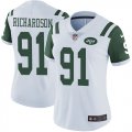 Women Nike New York Jets #91 Sheldon Richardson white Color Rush Limited Jersey