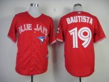 Toronto Blue Jays 19 BAUTISTA red MLB Jerseys