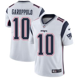 Women Patriots #10 Garoppolo Nike white Color Rush Limited Jersey