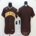 Nike San Diego Padres blank brown Flexbase Authentic Collection Jersey