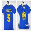 Golden State Warriors #5 Speights blue NBA short sleeves jersey