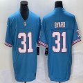 Tennessee Titans #31 Kevin Byard nike skyblue throwback Color Rush Limited Jersey