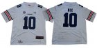 Auburn Tigers #10 Bo Nix white College Football Limited Jerseys