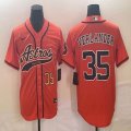 Nike Houston Astros #35 Justin Verlander orange majestic baseball jerseys Joint name -BD