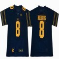 California Golden Bears #8 Aaron Rodgers blue College Color Rush Limited Jerseys