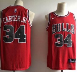 Nike Chicago Bulls Nike Chicago Bulls #34 Wendell Carter Jr. red basketball jersey