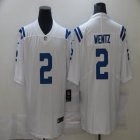 Indianapolis Colts #2 Carson Wentz white nike Color Rush Limited Jerseys-BD