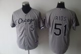 Chicago White Sox RIOS 51 grey mlb jersey