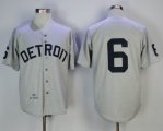 Detroit Tigers 6 Al Kaline gray throwback mlb jerseys