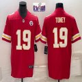 Nike Kansas City Chiefs #19 Kadarius Toney red Color Rush Limited Jerseys