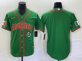 2023 World Cup Mexico blank green majestic baseball jerseys 23