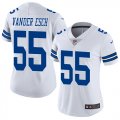 Women Dallas Cowboys #55 Leighton Vander Esch Nike white Color Rush Limited Jersey