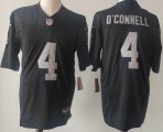 Las Vegas Raiders #4 Aidan O'Connell black Nike Vapor F.U.S.E. Limited Jersey