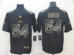 Dallas Cowboys #54 Jaylon Smith Nike black gold Color Rush Limited Jersey