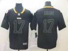 Nike Green Bay Packers #17 Davante Adams Lights out black Color Rush Limited Jersey