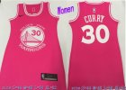 Golden State Warriors #30 Stephen Curry pink NBA Embroidered Women's Skirt-LT