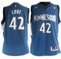 Minnesota Timberwolves 42 Kevin Love blue Jersey