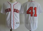 Boston Red Sox #41 Sale white Flexbase Authentic Collection Jersey