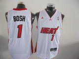 Miami Heat #1 Chris Bosh White NBA Revolution 30 Jerseys