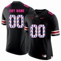 Custom Ohio State black college football jersey