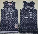 2023 Chicago Bulls #23 Michael Jordan black Throwback nba basketball jerseys -XD