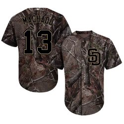 San Diego Padres #13 Manny Machado camo baseball jersey