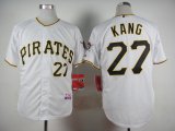 MLB Jerseys Pittsburgh Pirates #27 Jung-ho Kang White baseball jersey