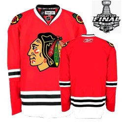 2013 NHL Stanley Cup Blank Red Home Chicago Blackhawks Jerseys